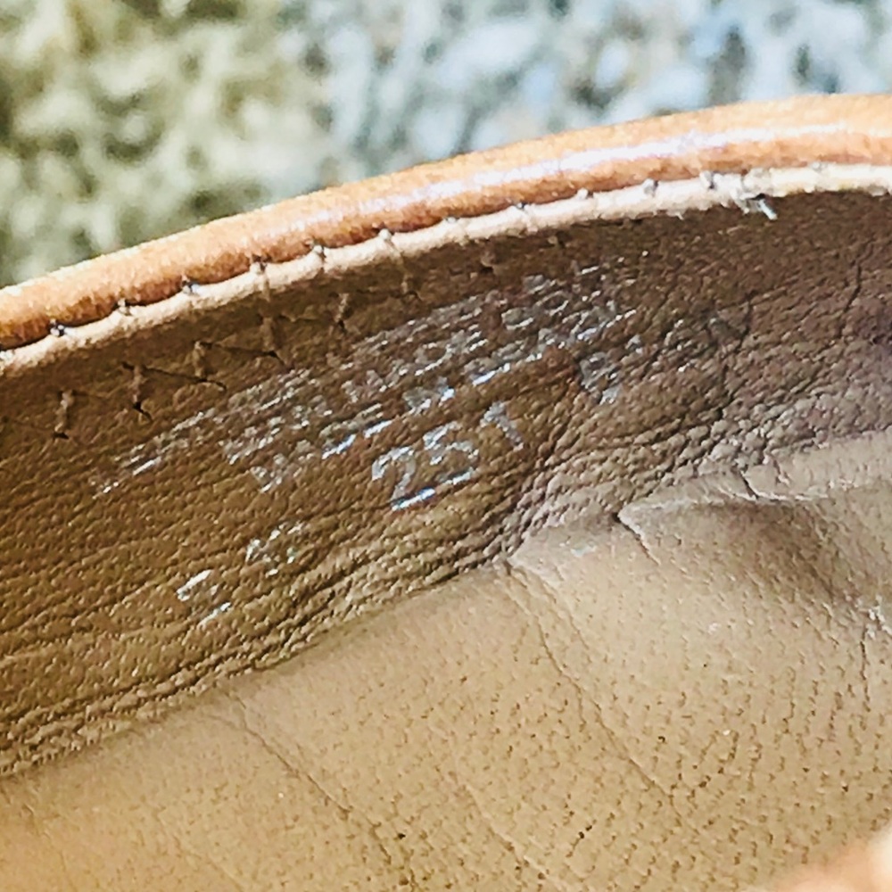 Tory Burch Reva brown leather ballet flats 8.5 - Picture 8 of 8